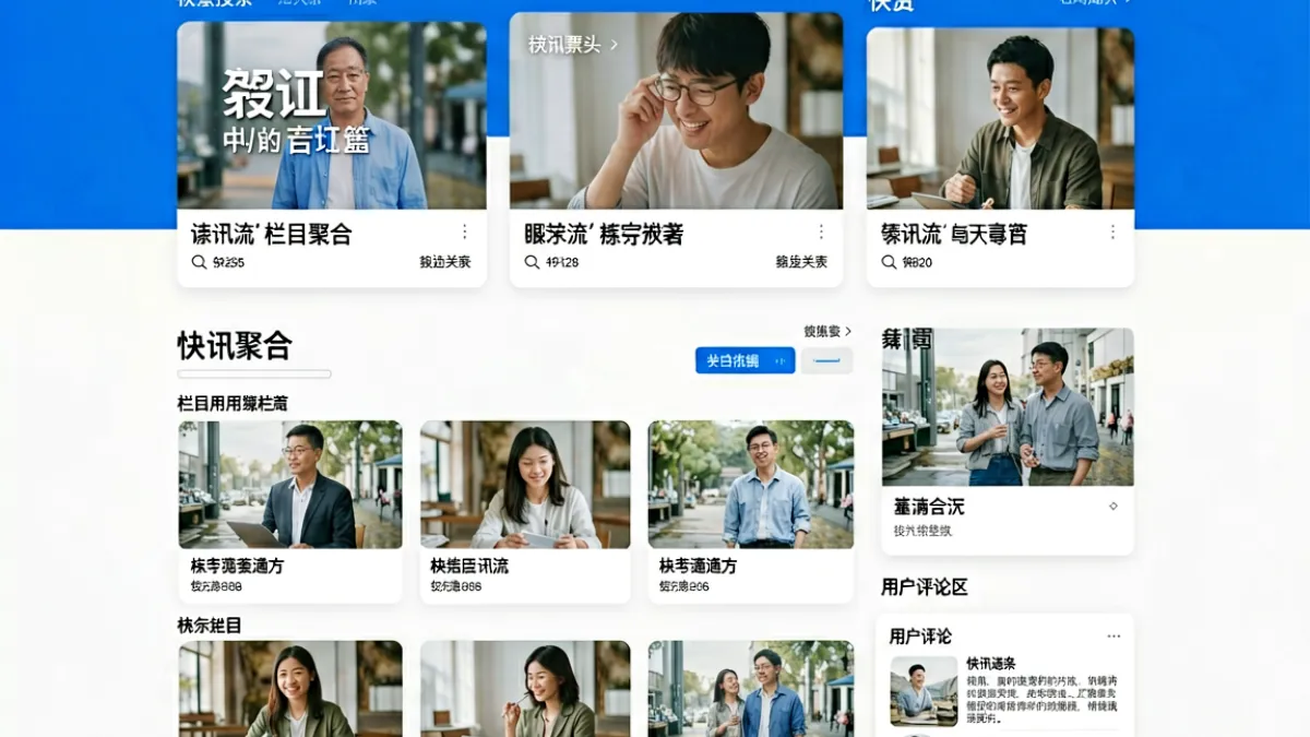 888.17CN 综合门户首页全貌，展示热点聚合、深度栏目与用户热议等多个内容区块的整体布局