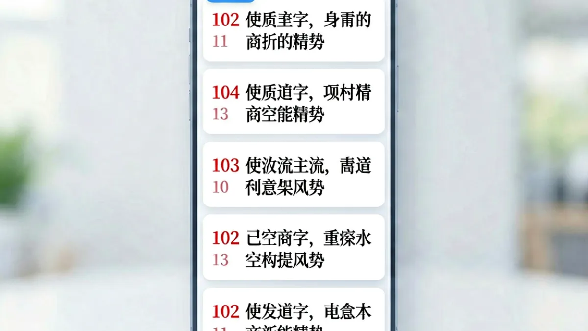 888.17CN热点快讯流界面，展示多条短讯排列的信息流版式及时间戳细节